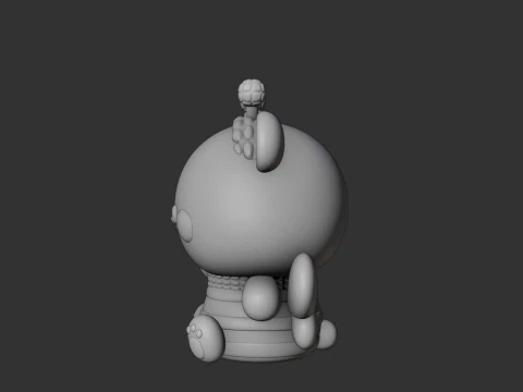 Bee bear 3D Print Model
