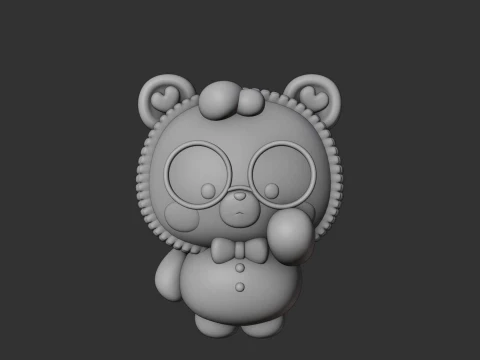 Bear 3D Print Model