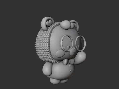 Bear 3D Print Model