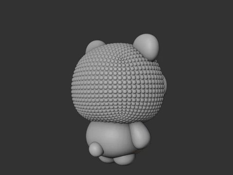 Bear 3D Print Model