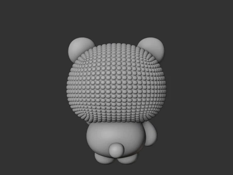 Bear 3D Print Model