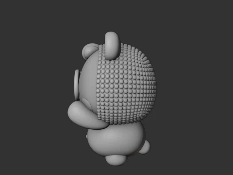 Bear 3D Print Model