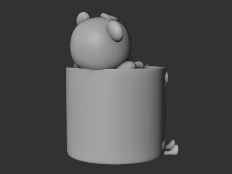Bear 3D Print Model
