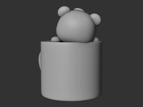 Bear 3D Print Model