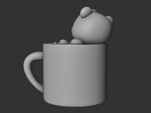 Bear 3D Print Model