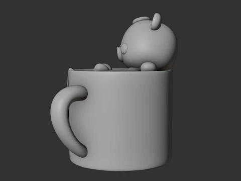 Bear 3D Print Model