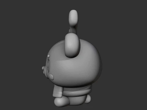 Christmas deer bear 3D Print Model