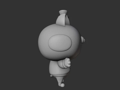Cat figure 3D Print Model