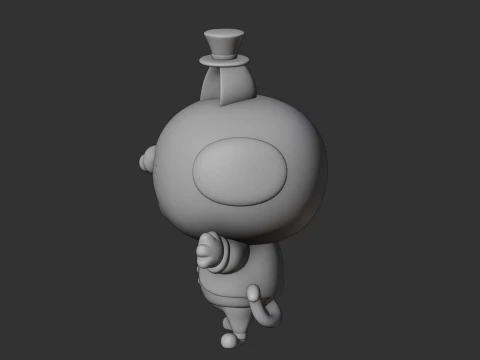 Cat figure 3D Print Model