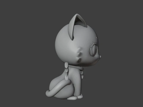 Halloween cat 3D Print Model