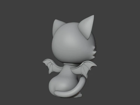 Halloween cat 3D Print Model