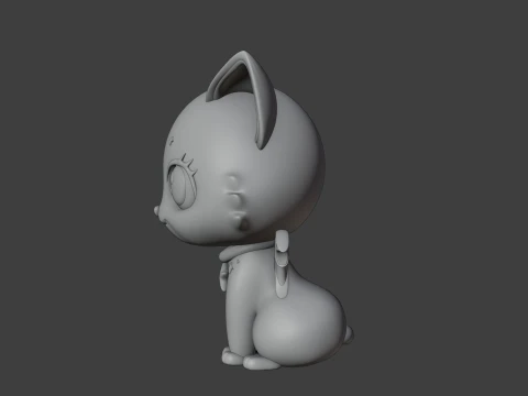 Halloween cat 3D Print Model