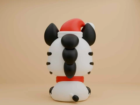 3dprintable zebra toy for christmas day 3D Print Model