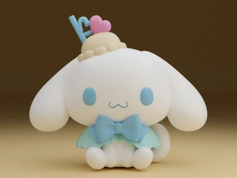 Cinnamoroll sanrio icecream 3D Print Model