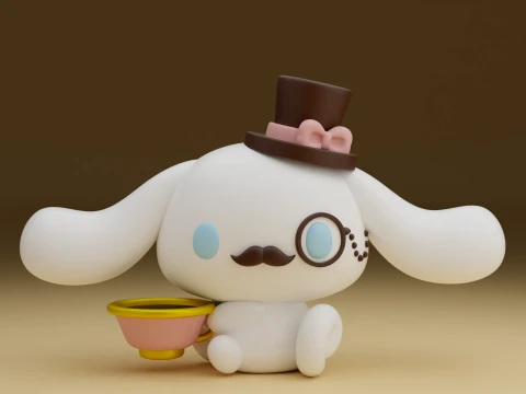 Cinnamoroll sanrio toy 3D Print Model