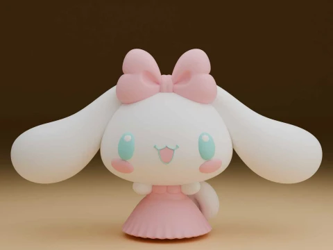 Cinnamoroll sanrio figure 3D Print Model