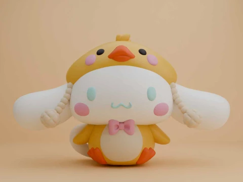 Cinnamoroll sanrio chicken 3D Print Model