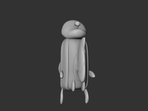 Cute 3dprintable fish toy 3D Print Model
