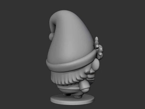 Cute 3dprintable gnome for christmas gift 3D Print Model