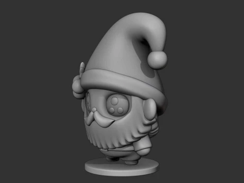 Cute 3dprintable gnome for christmas gift 3D Print Model