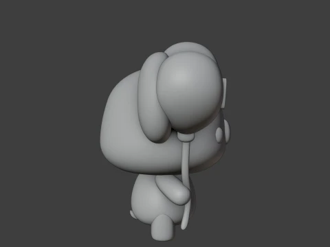 Cute 3dprinable koala toy and heart for valentine gift 3D Print Model