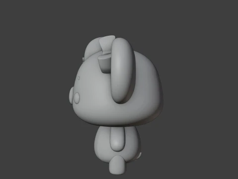 Cute 3dprinable koala toy and heart for valentine gift 3D Print Model