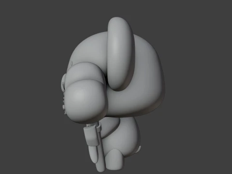 Cute 3dprinable koala toy and heart for valentine gift 3D Print Model
