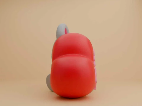 Cute 3dprinable koala toy and heart for valentine gift 3D Print Model