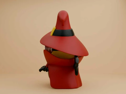 Cute 3dprintable minion wizard for halloween gift 3D Print Model