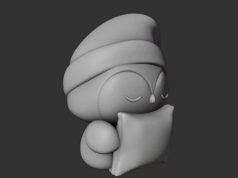Cute 3dprintable owl figure 3D Print Model