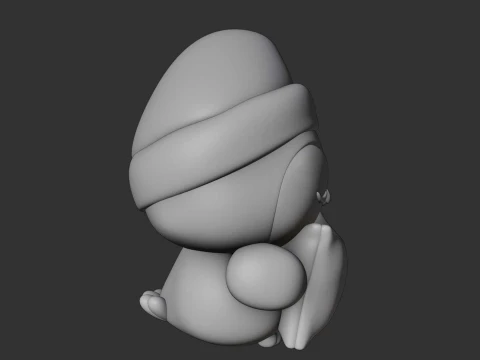 Cute 3dprintable owl figure 3D Print Model