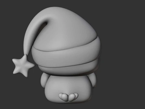 Cute 3dprintable owl figure 3D Print Model