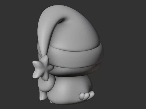 Cute 3dprintable owl figure 3D Print Model