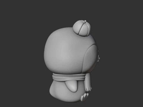 Cute 3dprintable chicken penguin and pumpkin for halloween gift 3D Print Model
