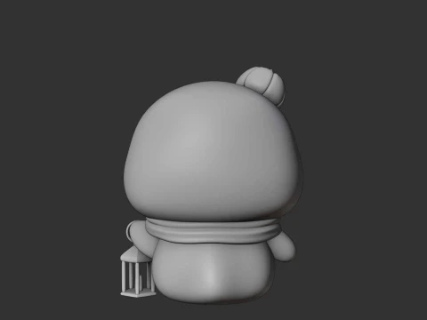 Cute 3dprintable chicken penguin and pumpkin for halloween gift 3D Print Model