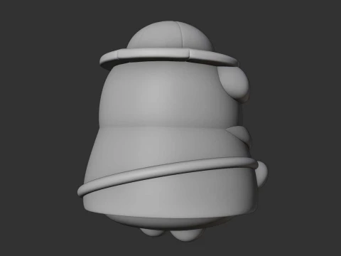 Cute pig toy 3D Print Model