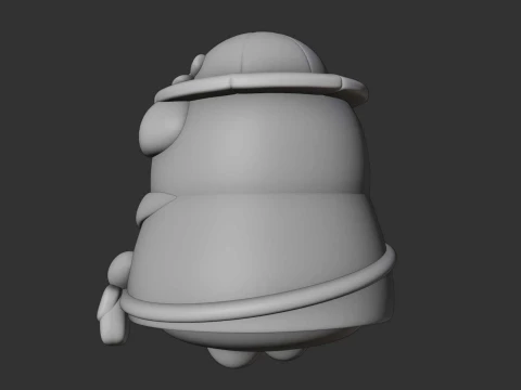 Cute pig toy 3D Print Model