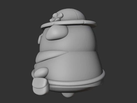 Cute pig toy 3D Print Model