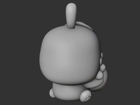 Rabbit toy 3D Print Model