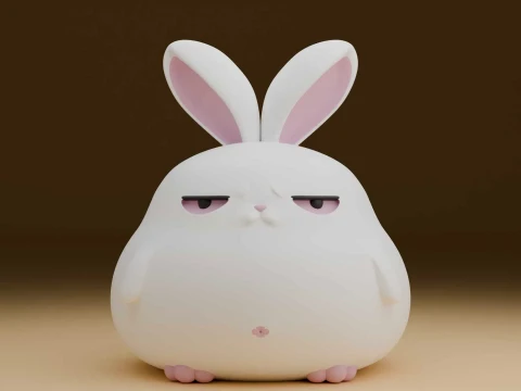 Rabbit toy 3D Druckmodell