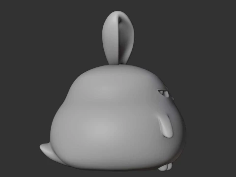 Rabbit toy 3D Print Model