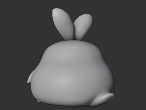 Rabbit toy 3D Print Model