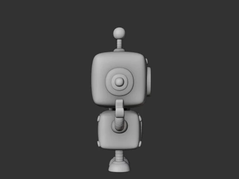Robot toy 3D Print Model
