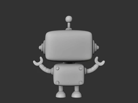 Robot toy 3D Print Model