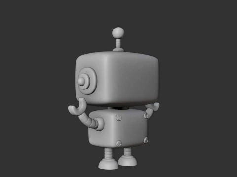 Robot toy 3D Print Model