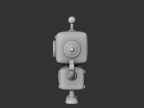 Robot toy 3D Print Model
