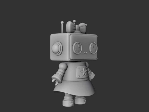 Robot toy 3D Print Model