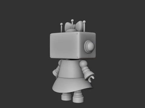 Robot toy 3D Print Model