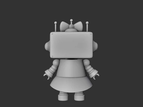 Robot toy 3D Print Model