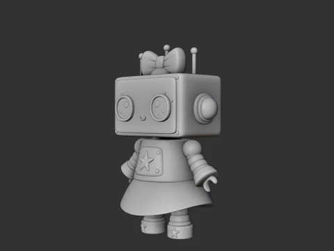 Robot toy 3D Print Model